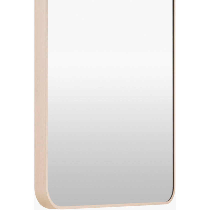 Shantaya Modern Brown Wall Mirror