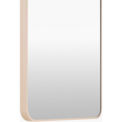Shantaya Modern Brown Wall Mirror