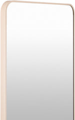 Shantaya Modern Brown Wall Mirror