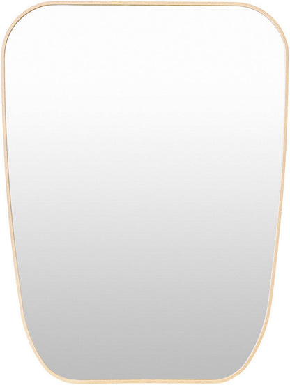 Samone Modern Brown Wall Mirror