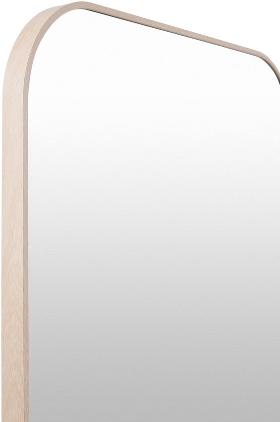 Samone Modern Brown Wall Mirror