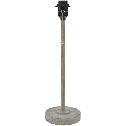 Taneisha Rustic Light Gray Table Lamp