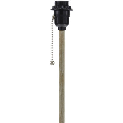 Taneisha Rustic Light Gray Table Lamp