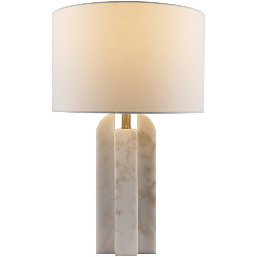 Elspeth Global White Table Lamp