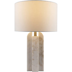 Elspeth Global White Table Lamp