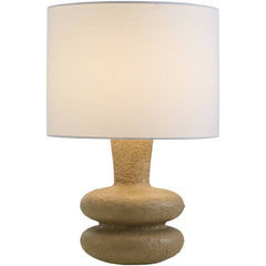 Aubrea Rustic Beige Table Lamp