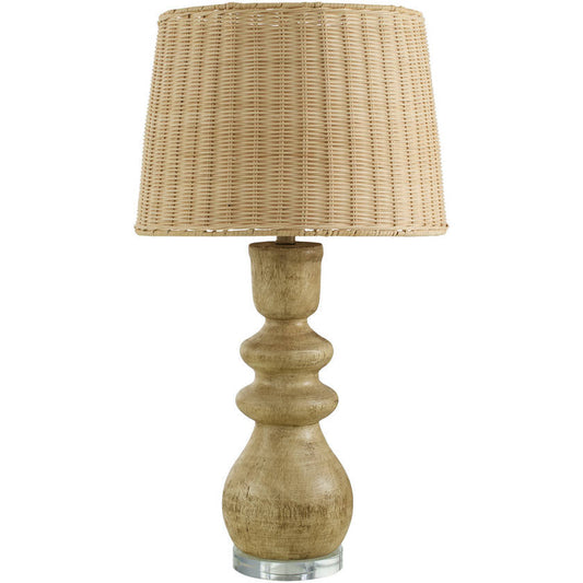 Allenhurst Rustic Brown Table Lamp