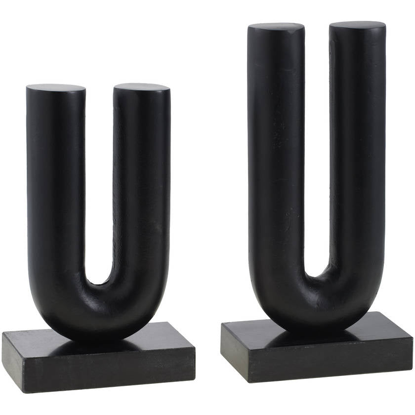 Weslee Black Decorative Sculpture