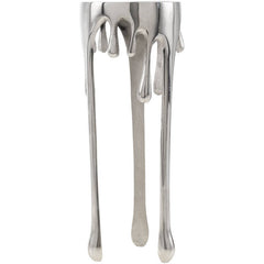 Keera Metallic - Silver Candleholder