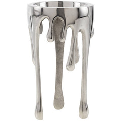 Keera Metallic - Silver Candleholder