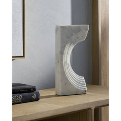 Farah White Decorative Sculpture