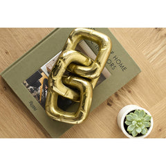 Chenoa Metallic - Brass Decorative Sculpture