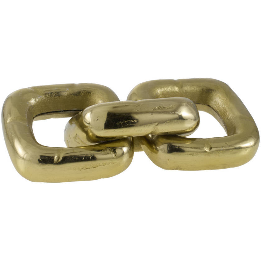 Chenoa Metallic - Brass Decorative Sculpture