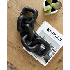 Skyeler Black Decorative Sculpture