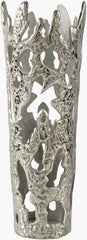 Lakevia Metallic - Silver Vase
