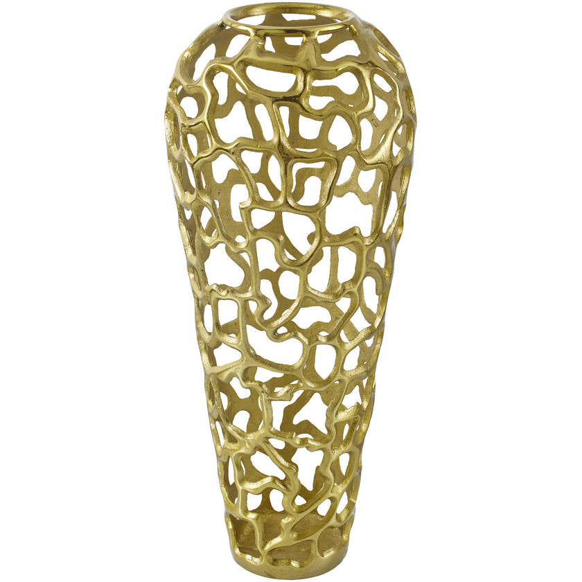 Debbi Metallic - Brass Vase