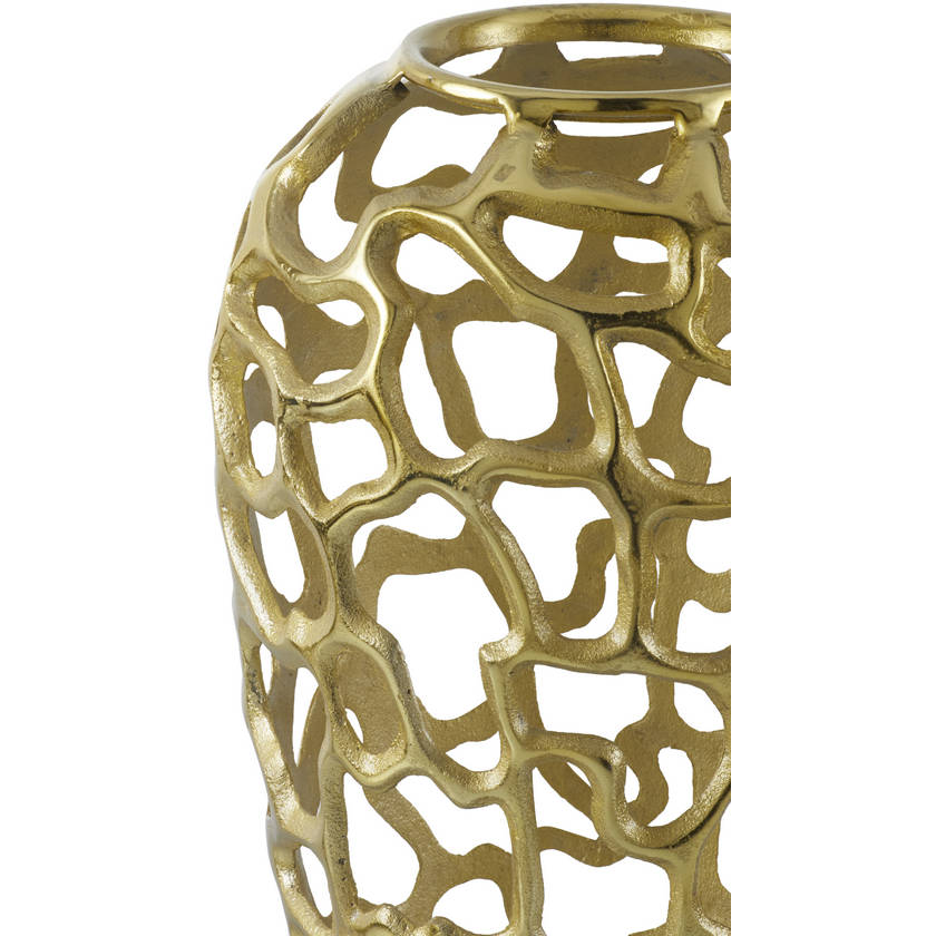 Debbi Metallic - Brass Vase