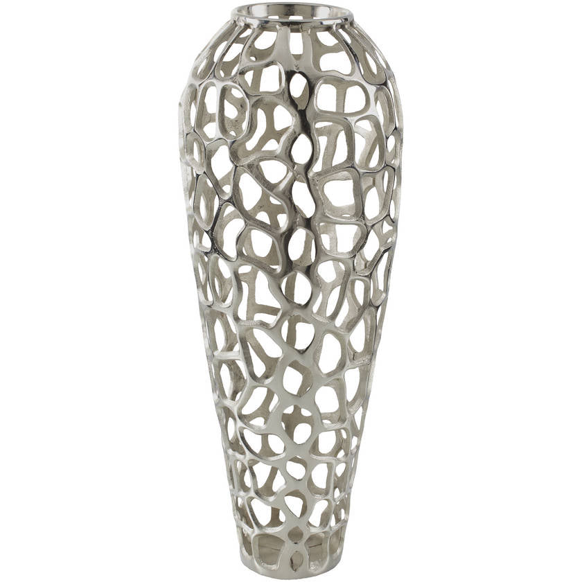 Brack Metallic - Silver Vase