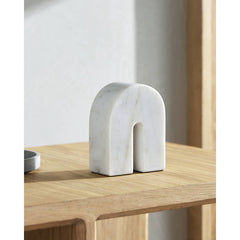 Gunnison White Decorative Sculpture