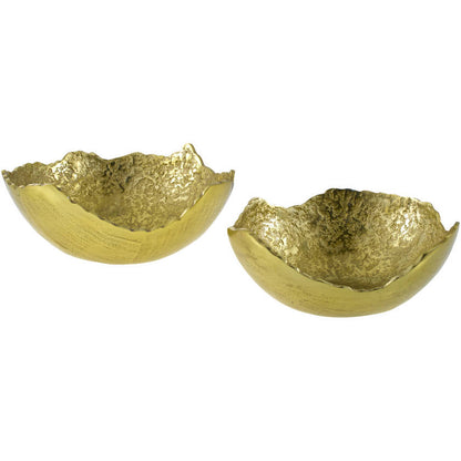 Deon Metallic - Brass Decorative Bowl