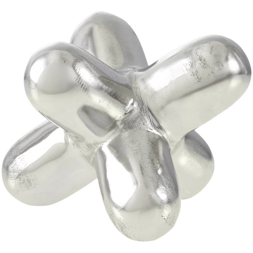 Shereece Metallic - Silver Decorative Sculpture