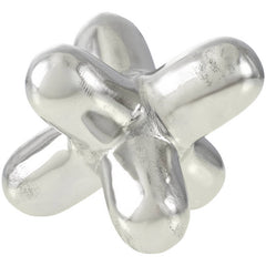 Shereece Metallic - Silver Decorative Sculpture