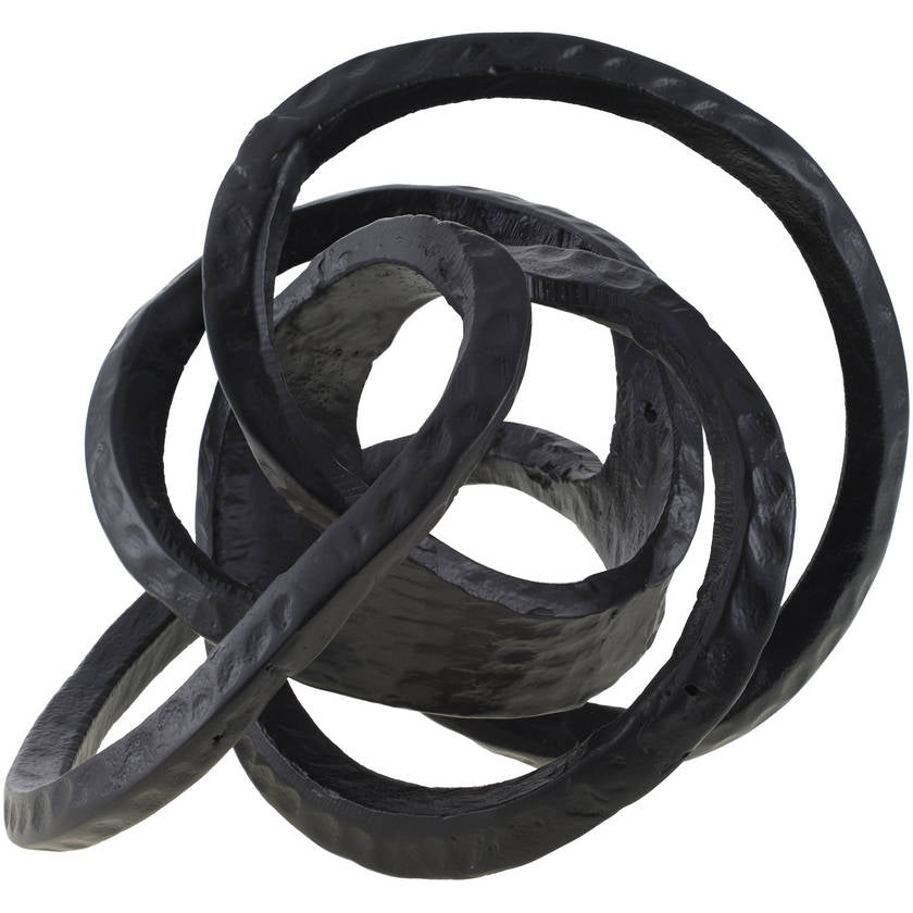 Lynden Black Decorative Sculpture