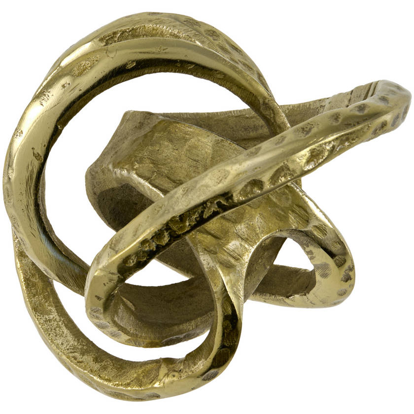 Shadia Metallic - Brass Decorative Sculpture