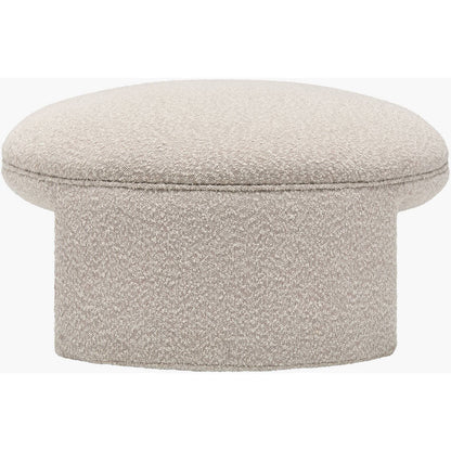 Kellymarie Beige Ottoman