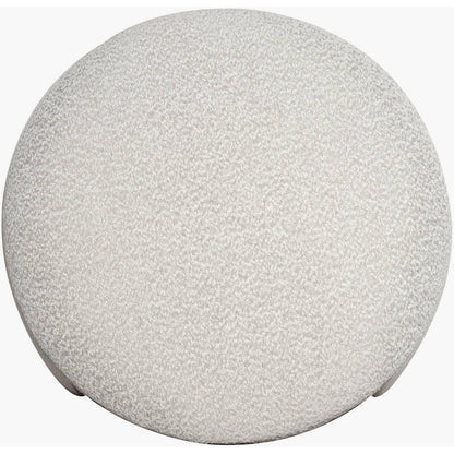 Kellymarie Beige Ottoman