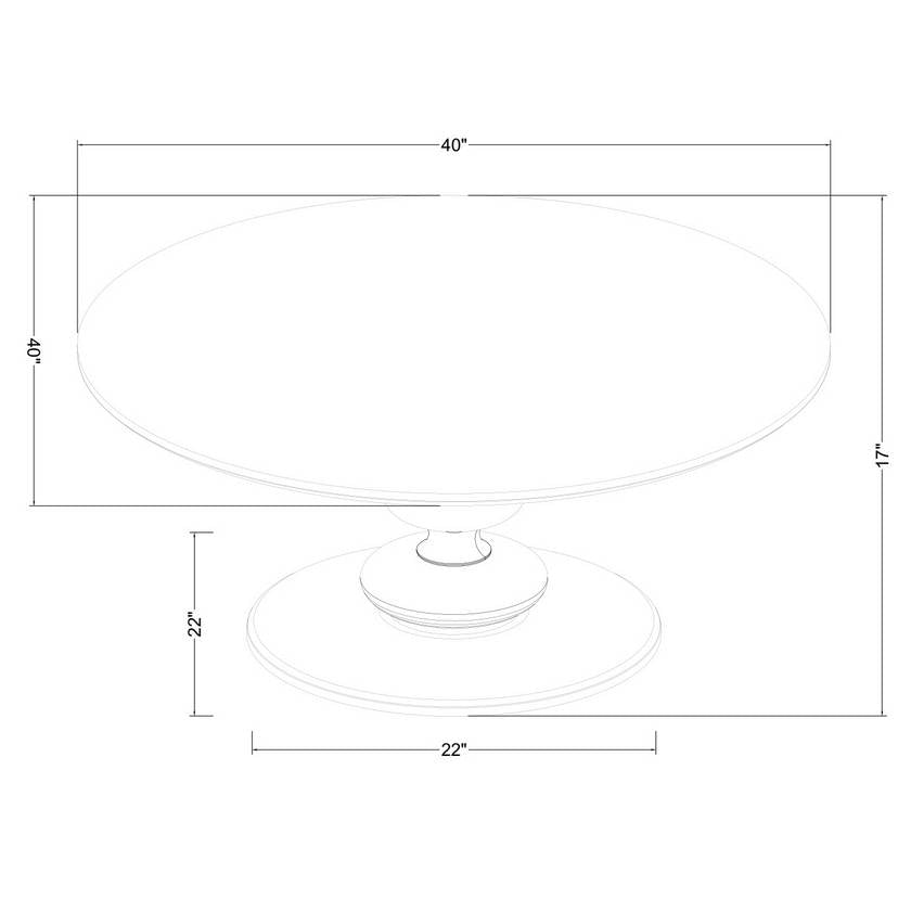 Lindzy Brown Coffee Table