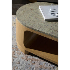 Marshelle Green/Brown Coffee Table
