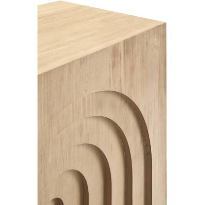 Aine Brown End Table