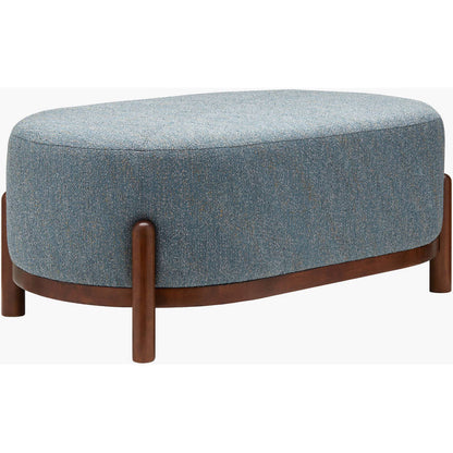 Katiana Blue Ottoman