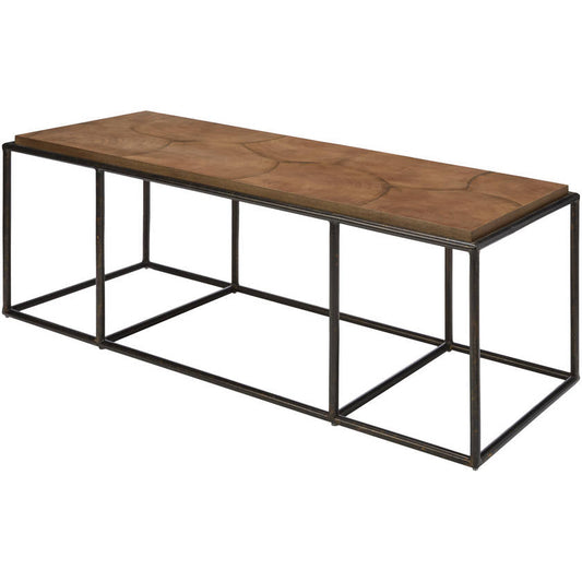 Haydee Brown/Black Coffee Table
