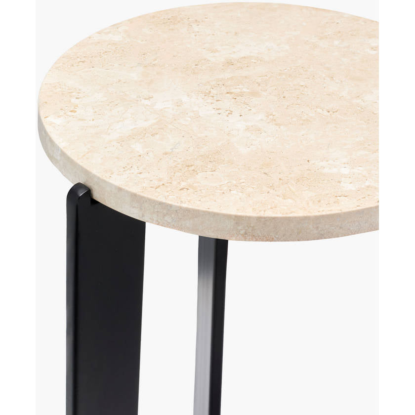 Corianna Beige/Black End Table