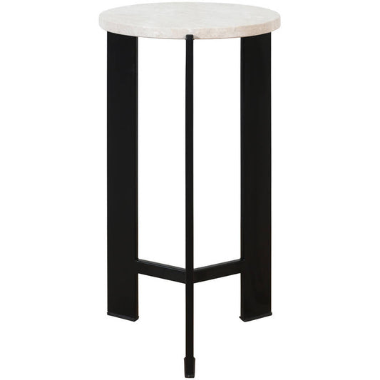 Corianna Beige/Black End Table