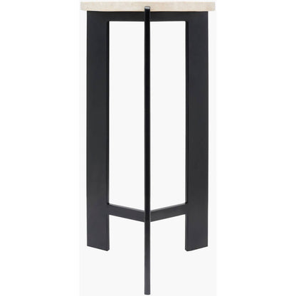 Corianna White End Table