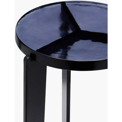 Corianna Blue/Black End Table