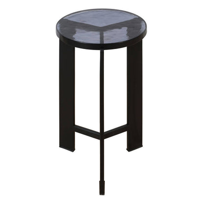 Corianna Blue/Black End Table