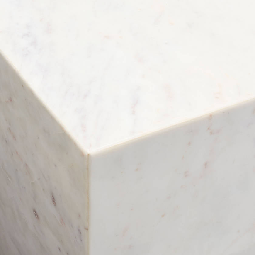 Jenne White End Table