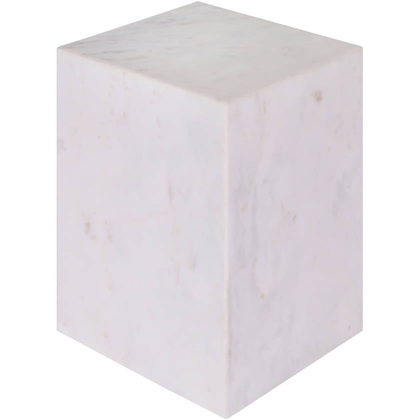 Jenne White End Table