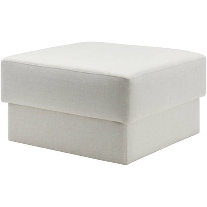 Shelonda White Ottoman