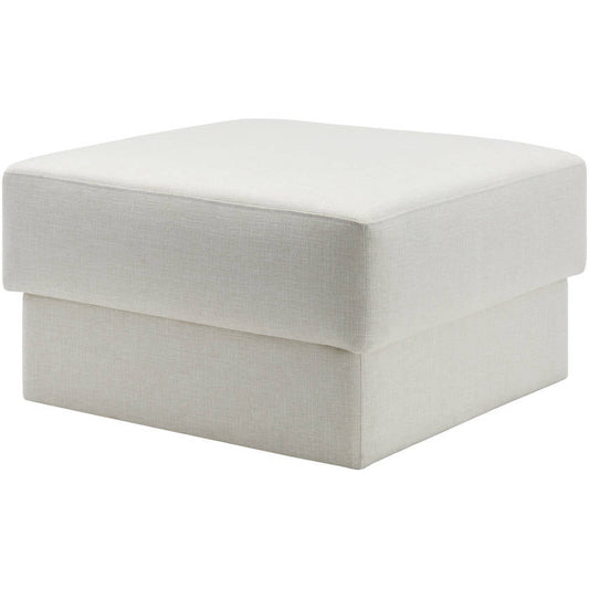 Shelonda White Ottoman