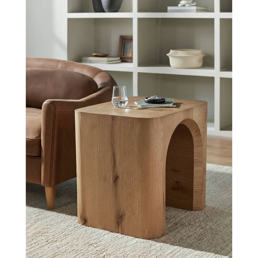 Shineka Brown End Table