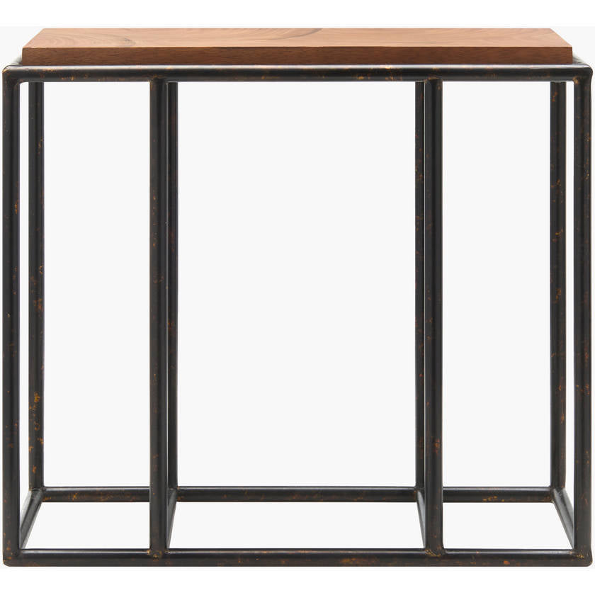Audry Brown/Black End Table