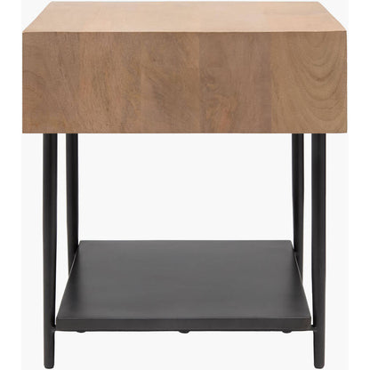 Cantrell Brown End Table