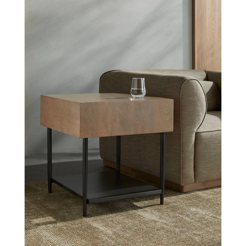 Cantrell Brown End Table