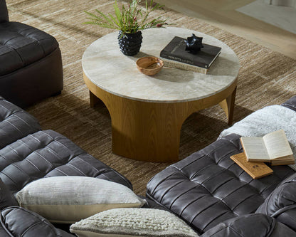 Quinlan White Coffee Table