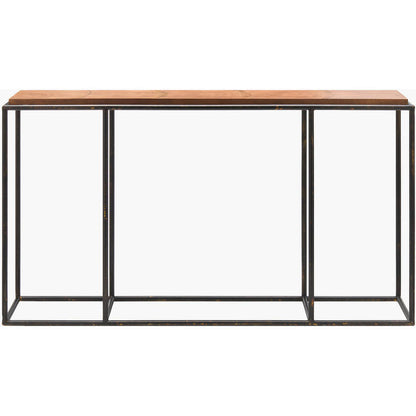 Johni Brown/Black Console Table